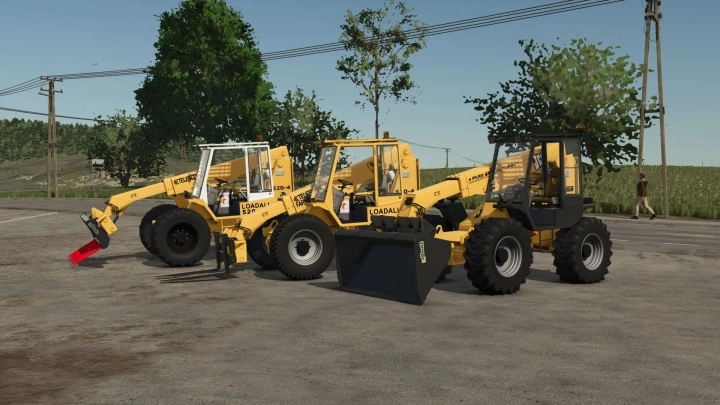 FS25 - JCB 520-4 Telescopic Loader V1.0