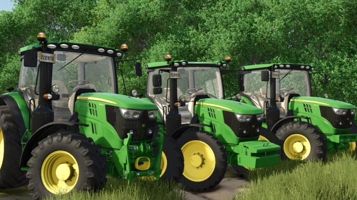 FS25 - John Deere 6R Small Frame Series V1.0