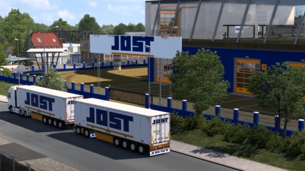 ETS2 - Jost SCS Box Trailer (01.12.2024) V1.0