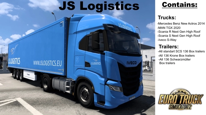 ETS2 - JS Logistics Skin Pack V2.0