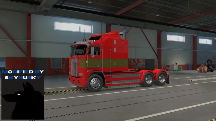 ETS2 - Kenworth K100E SkyHusky V1.4.5