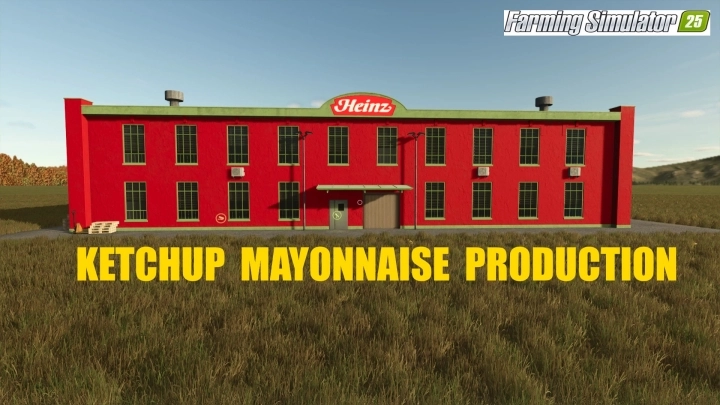 FS25 - Ketchup Production V1.0