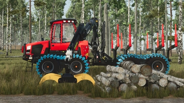 FS25 - Komatsu 875 Loadflex V1.1