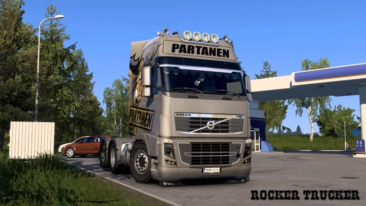 ETS2 - Kuljetusliike Ismo Partanen Skin for Volvo FH3 V1.0