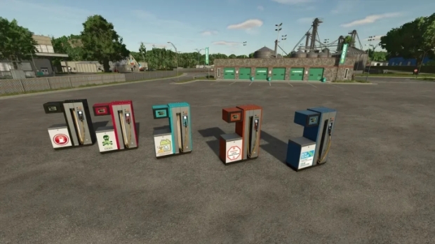 FS25 - Liquid Filling Stations PBSMods V1.0