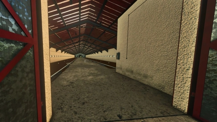 FS25 - Long Chicken Barn V1.0
