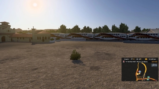 ATS - Long Trains Mod