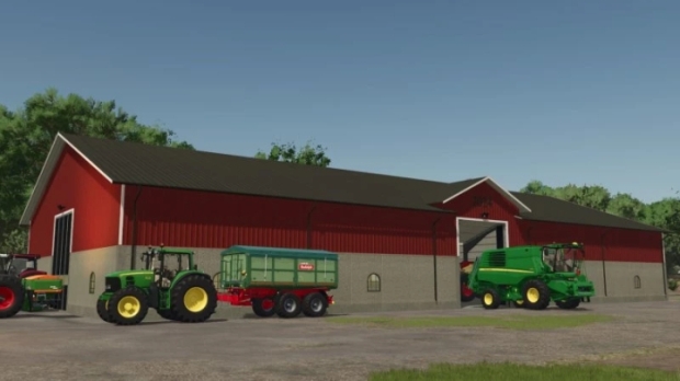 FS25 - Machine Hall 50x20 V1.0