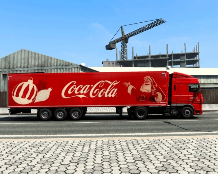 ETS2 - Magic Santa Truck Skin V1.0