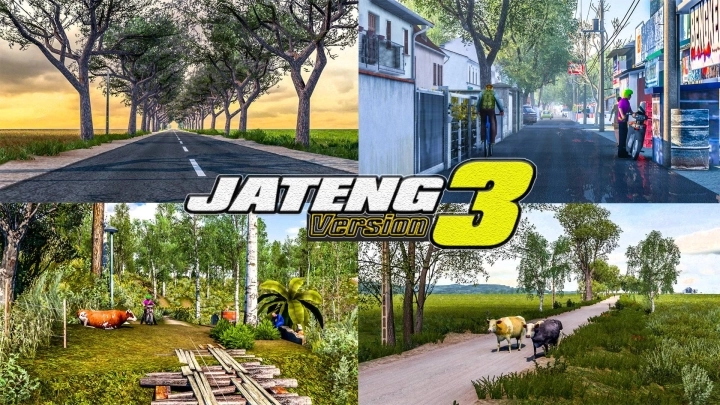 ETS2 - Map Jateng V3.2 Save Profile