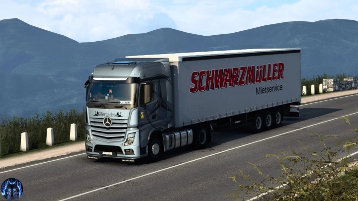 ETS2 - Mercedes Actros MP4 Reworked V3.6