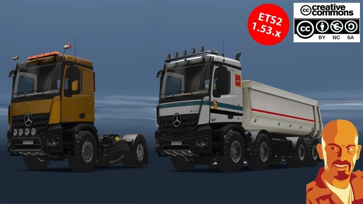 ETS2 - Mercedes-Benz Arocs Agrar V3.0