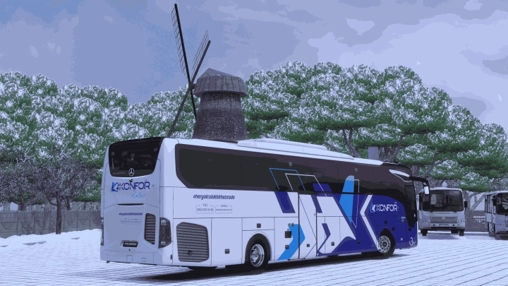 ETS2 - Mercedes-Benz Tourismo 16 E6 Konfor Turizm Skinpack V1.0