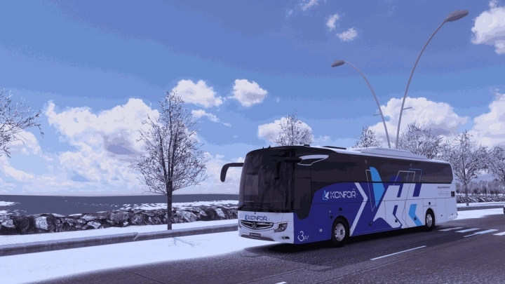 ETS2 - Mercedes-Benz Tourismo 16 SHD Konfor Turizm Skinpack V1.0