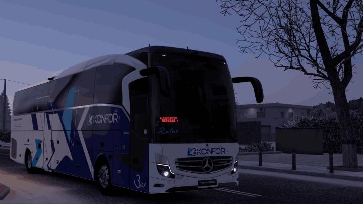 ETS2 - Mercedes Benz Travego 16 SHD BE Konfor Turizm Skinpack V1.0