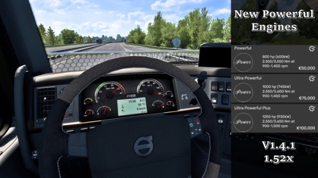 ETS2 - New Powerful Engines V1.4.1