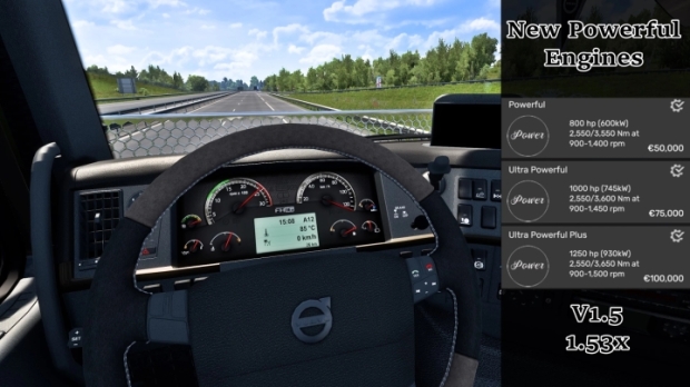 ETS2 - New Powerful Engines V1.5