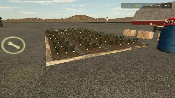 FS25 - Open Field Garden V1.0