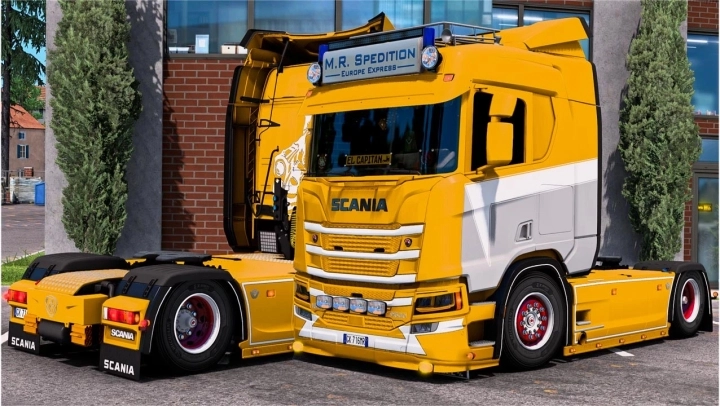 ETS2 - Pack NL-FR Scania NG V6.0