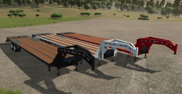 FS25 - PJ 40FT FlatDeck Trailer V1.1