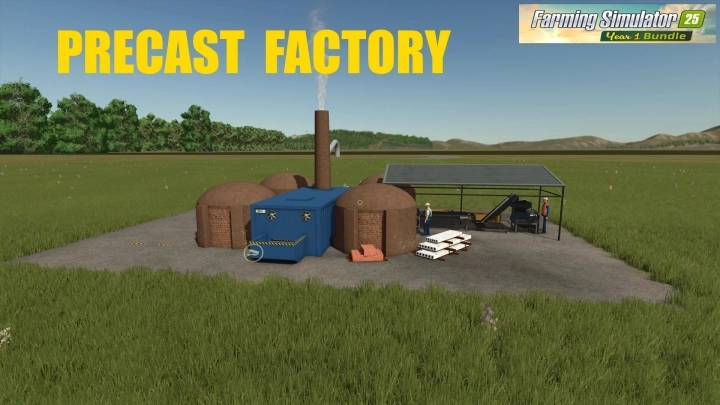 FS25 - Precast Production V1.0