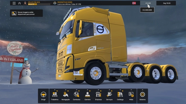 ETS2 - Profile Volvo FH5 SCS (24.12.2024) V1.0