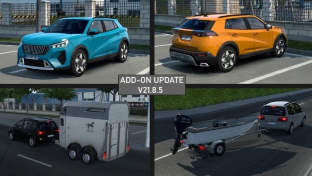 ETS2 - Real Al Country Spawns Add-on for Jazzycat V21.8.5