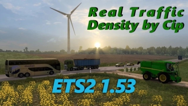 ETS2 - Real Traffic Density V1.53