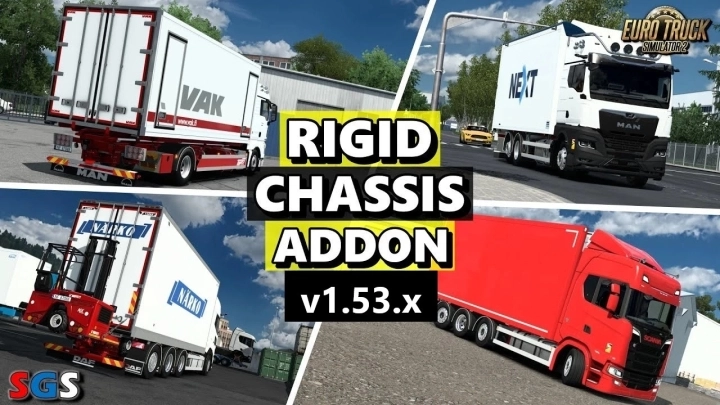 ETS2 - Rigid Chassis Addon V1.2.1