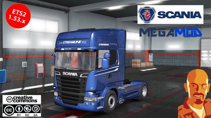 ETS2 - Scania Megamod V5.3