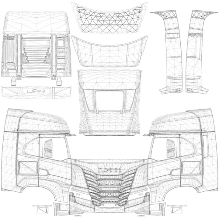 ETS2 - SCS Iveco S-Way Template