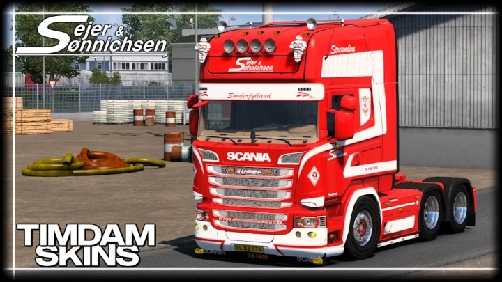 ETS2 - Sejer & Sonnichsen AS Skin V1.0