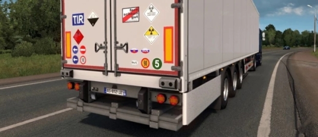 ETS2 - Signs on Your Truck and Trailer V1.0.5.50s