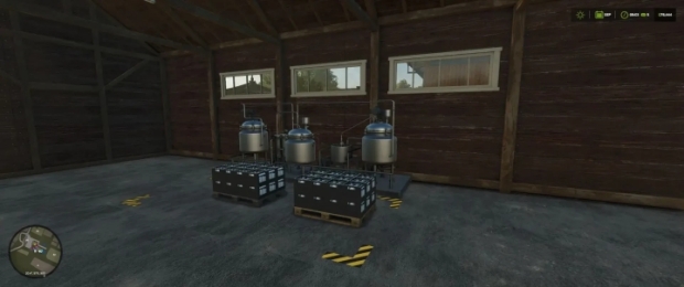FS25 - Small Dairy Building V1.0