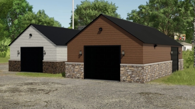 FS25 - Small Garage Workshops V1.0