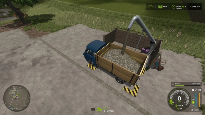 FS25 - Small Handmade Stone Silo V2.1