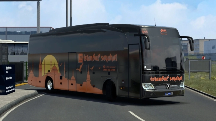 ETS2 - Travego 15SE 2015 Istanbul Seyahat Skin V1.0