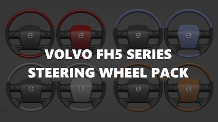 ETS2 - Volvo FH5 Series Steering Wheel Pack V1.0