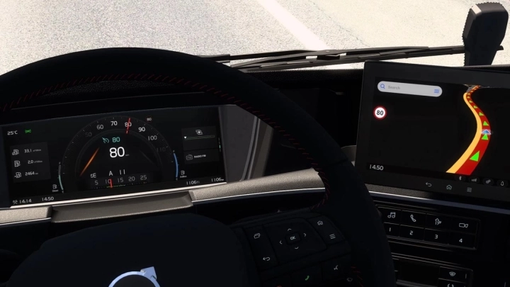ETS2 - Volvo FH6 Improved Dashboard V1.2