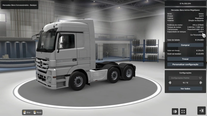 ETS2 - 2000 Liters for All Trucks (07.01.2025) V1.0