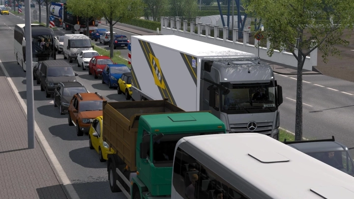 ETS2 - Brutal Traffic Mod V5.1