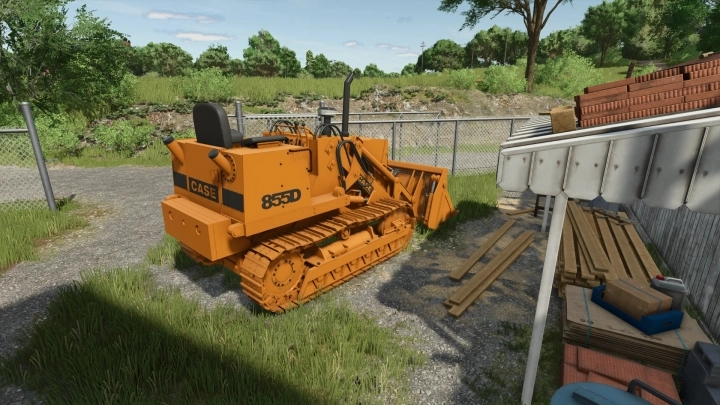 FS25 - Case 855D Track Loader V1.0