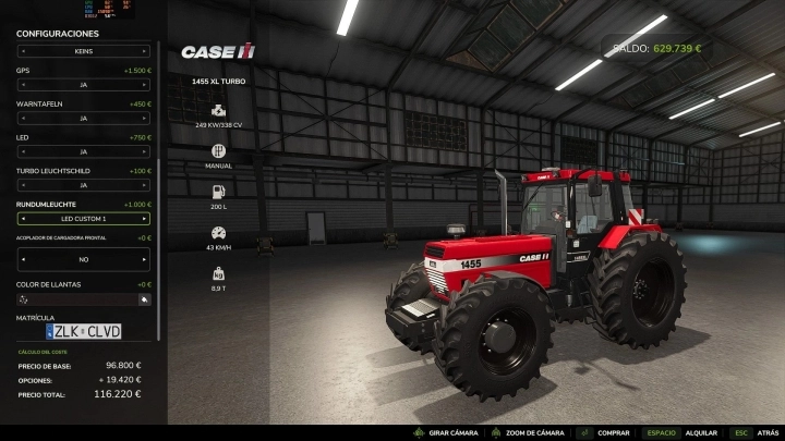 FS25 - Case IH 1455 XL V1.0.0.1