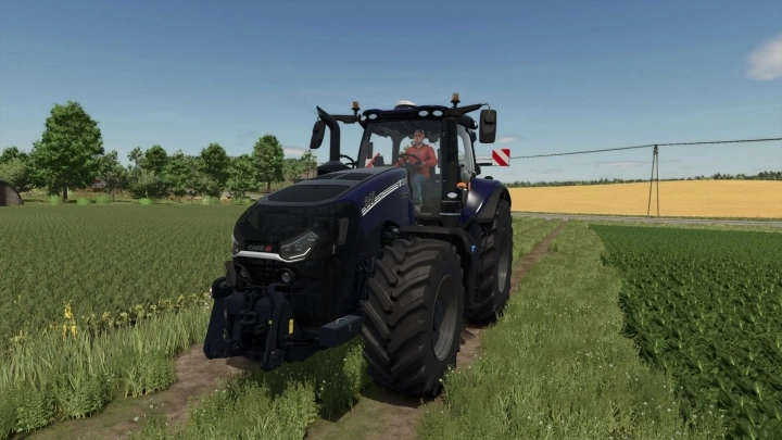FS25 - Case IH Magnum Black Knight V1.0.0.1