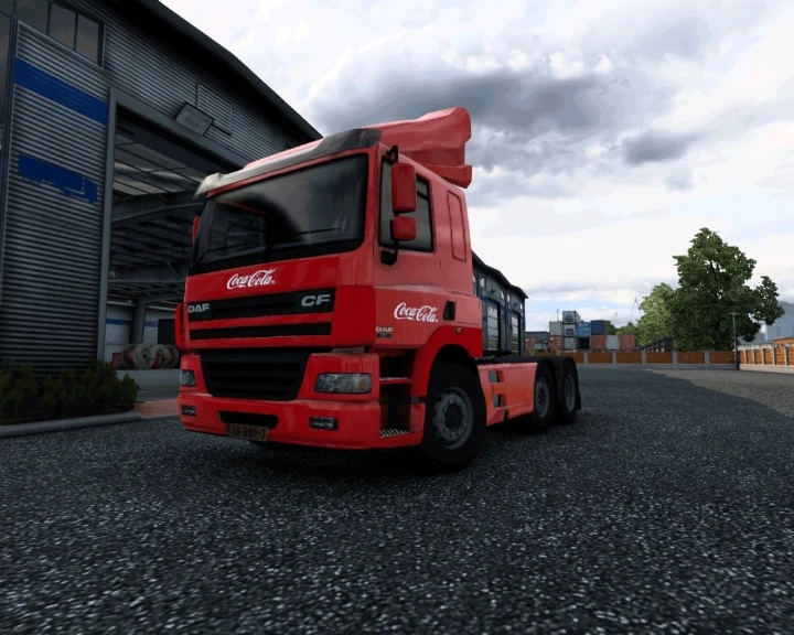 ETS2 - DAF CF 85 Coca Cola Skin V1.0