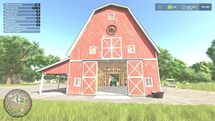 FS25 - Elmcreek Farmbarn with Fermenter V1.0.0.1