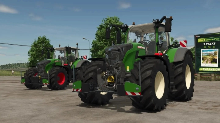 FS25 - Fendt 700 with Agribumper V1.0.0.1