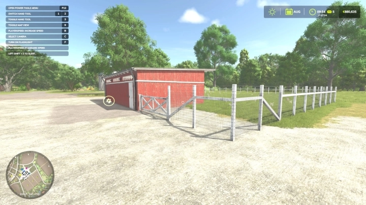 FS25 - Multicolor Sheep Barn V1.0.0.1