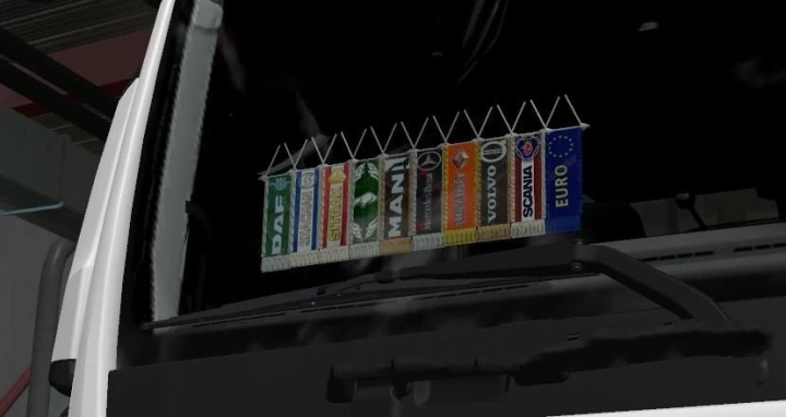 ETS2 - Pack of Pennants Trucks Brands V1.0