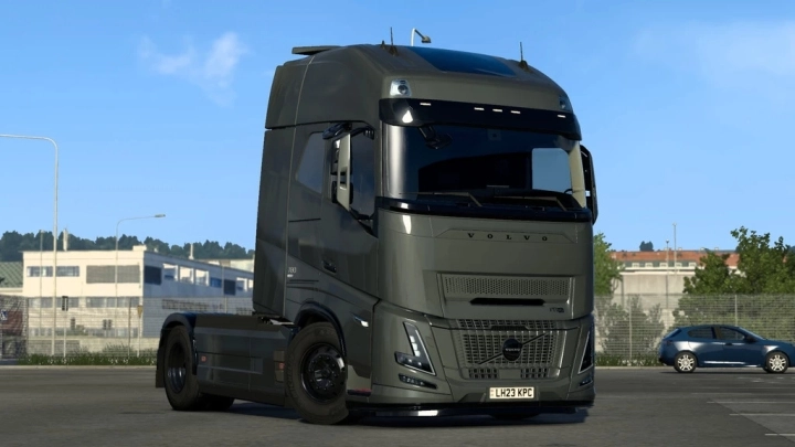 ETS2 - Painted Parts for Volvo FH6 Aero V1.0